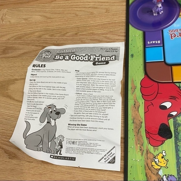Clifford the Big Red Dog Be a Good Friend Game - Picture 8 of 9